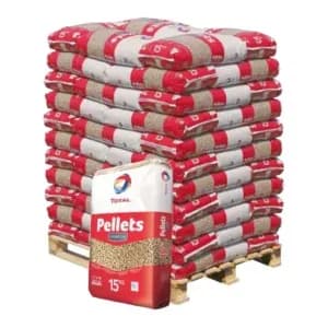 Pellet Total Premium — palette de 66 sacs de 15 kg