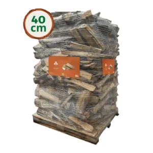 Bois de chauffage 40 cm Wooday — 100 % feuillus
