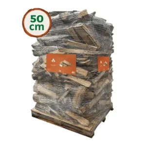 Bois de chauffage 50 cm Wooday — 100 % feuillus