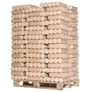 Bois densifié — 100 % résineux — palette de 960 kg
